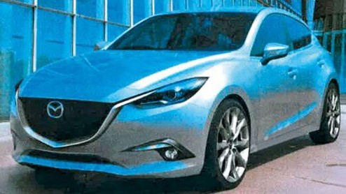 Een bron binnen de catacomben van Mazda heeft fotos van de mogelijk nieuwe Mazda3 overhandigd aan het Britse AutoExpress. Dat zal Mazda niet heel erg waarderen, want de nieuwe Mazda3 debuteert pas ro
