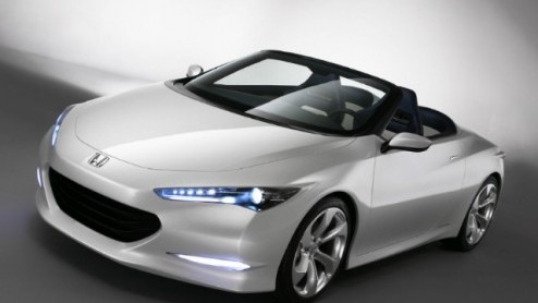 Onder de noemer OMS, oftewel Open Study Concept toont Honda een studie naar een sportieve tweezits roadster. Wellicht de opvolger van de S2000?