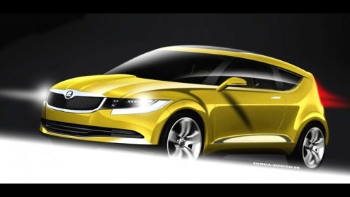 Skoda zal ons in Parijs een nieuwe concept car laten zien met de naam Joyster. Niet zon gedrochtig geval als de Roomster in zijn concept-jeugd, maar een wat sportiever ogende auto. Wel herken je enke