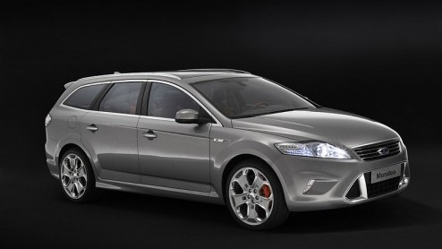 Ford heeft zojuist zelf foto's vrijgegeven van de nieuwe Mondeo, zoals die op de shwo in Prijs te zine zal zijn. Als eerste mogen we kijken naar de Mondeo Wagon, pas later volgen beelden van de Sedan.