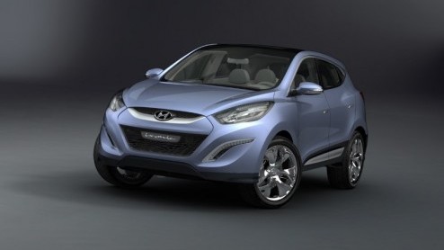 Hyundai presenteert in Genve de HED-6 Concept. Het studiemodel is een voorbode van een nieuwe urban auto met stoere looks, in de lijn van een SUV. De Koreanen warmen iedereen vast op met een schets v