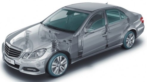 We hopen dat je deze E-Klasse niet nodig zult hebben. Dit is namelijk de E-Guard, de gepantserde versie van de nieuwe E-Klasse. Daarmee zet Mercedes-Benz zijn al tachtig jaar lange traditie in de ontw