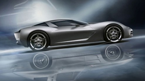Meet the Corvette Stingray concept. Dit bijzondere studiemodel werd gepresenteerd in Chicago, die onder de naam Sideswipe in de film Transformers: Revenge of the Fallen zijn kracht en kunnen zal tonen