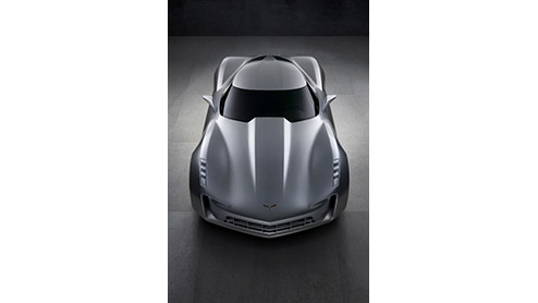 Meet the Corvette Stingray concept. Dit bijzondere studiemodel werd gepresenteerd in Chicago, die onder de naam Sideswipe in de film Transformers: Revenge of the Fallen zijn kracht en kunnen zal tonen