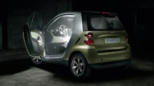 Smart strooit wereldwijd met limited edtions, en voor Genve heeft het merk een derde editie bedacht. Een fortwo editie die het voorjaar in zich heeft, gaat voor groen chique, dankzij het standaard mh