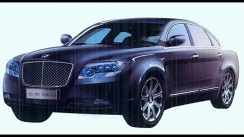 Is het een mislukte facelift voor de Bentley Flying Spur? Nee, het is een creatie van Huatai, die inderdaad niet zijn oorsprong verraadt.