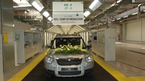 Het is aftellen geblazen voor de komst van de Skoda Yeti. Het Tsjechische merk heeft deze week, na de laatste rijproeven op divers wegdek in Noorwegen, de productie opgestart. We moeten echter tot de