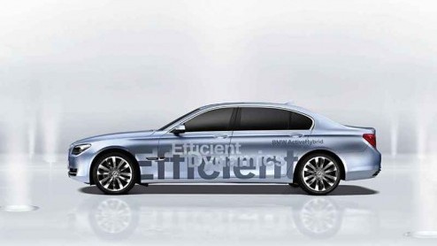 BMW gaat voor groen op de komende autoshow in Frankfurt. Daar onthult het merk de nieuwe ActiveHybrid-versies van de 7-serie en X6. Beide modellen krijgen assistentie van een elektromotor, daardoor is