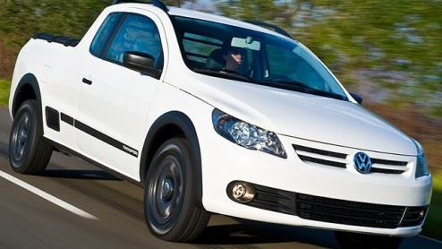 Volkswagen maakt auto's voor iedereen. Speciaal voor de Zuid-Amerikaanse markt hebben de Duitsers een nieuw model bedacht, de Saveiro.
