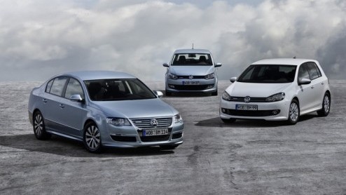 Volkswagen gaat de IAA-show stelen met drie nieuwe BlueMotion-modellen. Zowel de Golf als Polo staan schitteren in deze spaarzame uitvoering, waarbij de Benjamin van het stel een ware 3-literauto word