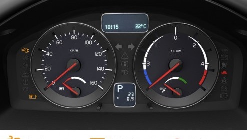 Volvo heeft een studie gemaakt van elektrische aandrijving en past deze techniek voor het eerst toe in de C30. Het studiemodel is naast de plug-in hybride versie ontwikkeld en kan tot 150 kilometer em