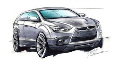 Kennen we m nog? De Mitsubishi cX Crossover Concept? Deze compacte SUV werd als studiemodel gepresenteerd in 2007, maar gaat nu daadwerkelijk het productiestadium te gaan bereiken onder de naam Outla