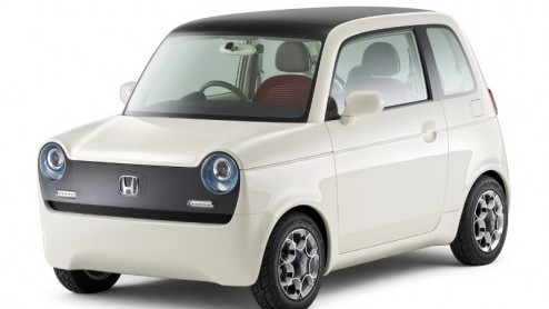Honda maakt zich op voor een compacte, elektrisch aangedreven stadsauto voor vier personen. Het is de EV-N concept, die gehuld in een retro-jas de show zal stelen in Tokyo.