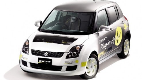 Suzuki wedt voor de toekomst even op twee paarden en toont later deze maand op de Tokyo Motor Show de elektrisch aangedreven Swift Plug-in Hybrid en de SX4-FCV met brandstofcel.