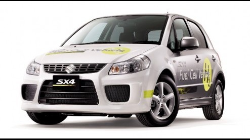 Suzuki wedt voor de toekomst even op twee paarden en toont later deze maand op de Tokyo Motor Show de elektrisch aangedreven Swift Plug-in Hybrid en de SX4-FCV met brandstofcel.