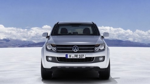 Maak kennis met de Amarok, de Volkswagen onder de Pick-ups. De Duitsers lanceren deze bedrijfswagen met maximaal 1 ton laadvermogen komend voorjaar op de Zuid-Amerikaanse markt, waar momenteel voora