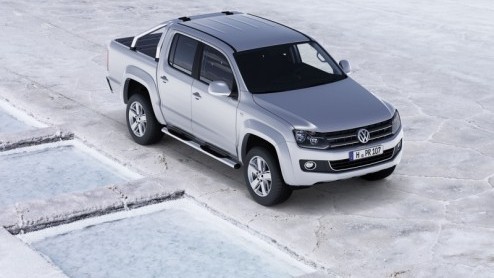 Maak kennis met de Amarok, de Volkswagen onder de Pick-ups. De Duitsers lanceren deze bedrijfswagen met maximaal 1 ton laadvermogen komend voorjaar op de Zuid-Amerikaanse markt, waar momenteel voora