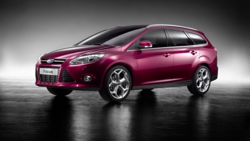 Minstens zo belangrijk als de nieuwe vijfdeurs Ford Focus is wel de Focus Wagon. De gezinsvriendelijke versie debuteert op de Autosalon van Genve, maar zoals altijd zien de eerste foto's iets eerder
