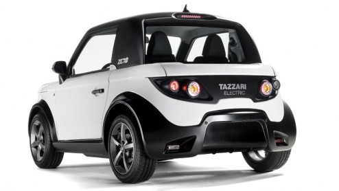 Nieuw op de markt van elektrische autos is er de Zero van Tazzari, een Italiaanse autofabrikant die nu alleen elektrische autos bouwt. Vooruitstrevend als ze zijn wordt de sportieve tweezits stads