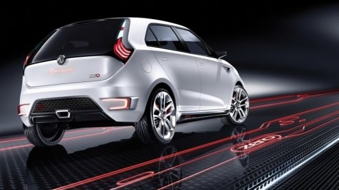 Het in Chinese handen zijnde merk MG komt verrassend uit de hoek op Auto China 2010 in Beijing met het studiemodel Zero. Aangezien deze creatie een voorbode is van een naderend productiemodel kunnen d