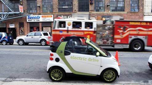 Smart gaat de Fortwo leveren in een electric drive (ED) uitvoering. De structuur van de bestaande Fortwo, met sandwich platform en motor achterin blijkt uiterst geschikt voor de ombouw tot een elekt