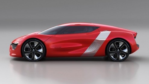 Renault onthult op de Mondial van Parijs 2010 de DeZir, een concept car met een emotioneel en sexy design. De DeZir kondigt de nieuwe ontwerprichting aan die het Franse merk inslaat. Het studiemodel i