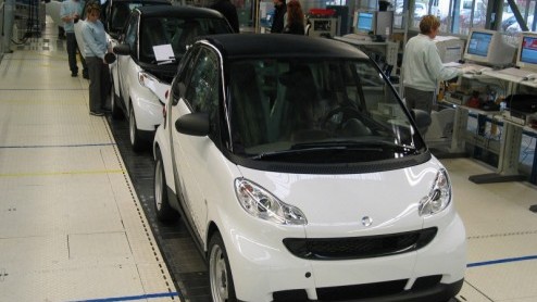 Het Franse Hambach heeft al bijna dertien jaar een bijzondere locatie in de gelederen: smartville. Het is de thuishaven van het 'kleinste' automerk ter wereld, waar dagelijks zon 550 smartjes worden