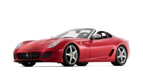 Ferrari showt in Parijs de meest exclusieve Ferrari ooit; Sa Aperta, een open versie van de 599 met V12 benzinemotor. Daarvan worden er 80 gemaakt en die zijn allemaal al verkocht.