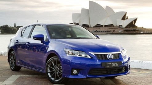Lexus CT 200h iets te gewoontjes? Dan hebben de Japanners een CT 200h F Sport in de aanbieding, die deze week werd voorgesteld op de Australian Motor Show.