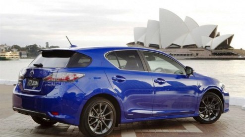 Lexus CT 200h iets te gewoontjes? Dan hebben de Japanners een CT 200h F Sport in de aanbieding, die deze week werd voorgesteld op de Australian Motor Show.