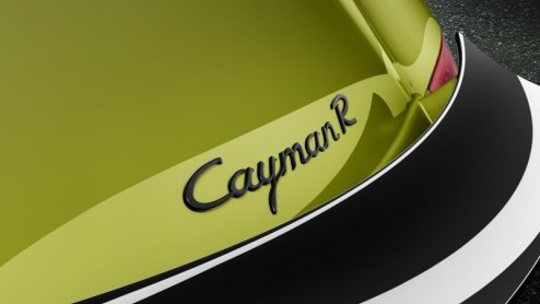 En dit is m dan, het nieuwe Porsche-model met middenmotor: de Porsche Cayman R! De topversie voelt zich op en top sportief en is lichter en sneller dan alle andere Caymans. Vandaag beleeft-ie zijn w