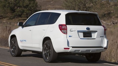 Toyota plaagde ons al met enkele detailbeelden van hun elektrische RAV4. Nu de RAV4 EV Concept is onthuld kunnen we er meer over vertellen. Bijvoorbeeld dat de Japanners er 35 bouwen om er praktijktes