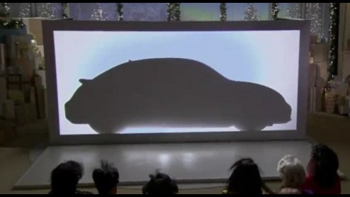 Waar kan Volkswagen nou beter een schim van de nieuwe generatie Beetle presenteren als..in de Oprah Winfrey Show. De talk show host zegde op een ludieke manier al haar publiek een exemplaar van het n