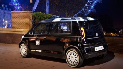 De Londense taxi, wie kent 'm niet? Volkswagen heeft nagedacht over hoe hun eigen variant er uit kan zien, en nam de stadse Volkswagen Up! ter inspiratie. Dit is resultaat!