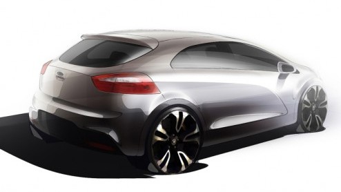 Kia heeft vandaag de eerste officile schetsen van de volgende generatie Kia Rio vrijgegeven. Die schetsen geven een krachtig, stoer design prijs dat  wanneer Kia zich niet te braaf zal opstellen  a