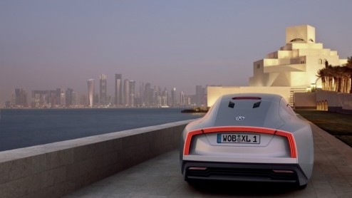 Volkswagen presenteert op de autotentoonstelling van Qatar de toekomst van de auto met verbrandingsmotor; de XL1. In deze tweezitter hebben de Duitsers al hun kennis toegepast om tot een zo zuinig mog