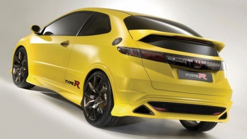 Honda heeft op de autobeurs van Genève het doek getrokken van het Civic Type-R conceptmodel. Het model laat een duidelijke indruk achter van hoe het model volgend jaar bij de dealers in de show