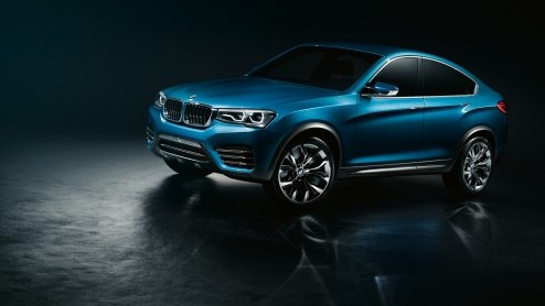 BMW X4 Concept wordt het kleine broertje van de X6.