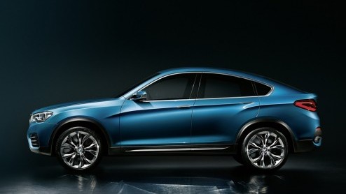 Eerste beelden BMW X4 Concept in de wereld