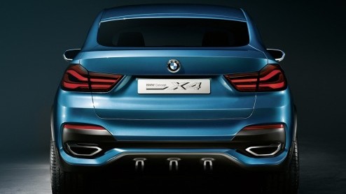 Eerste beelden BMW X4 Concept in de wereld