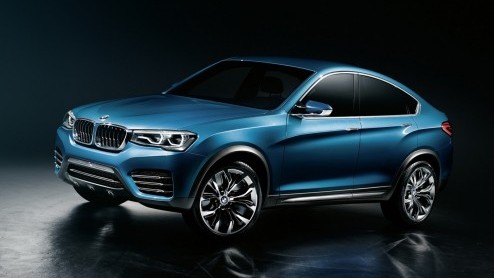Eerste beelden BMW X4 Concept in de wereld