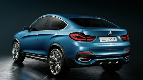 Eerste beelden BMW X4 Concept in de wereld