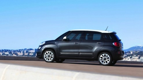 Fiat 500L Easy en Lounge verkrijgbaar met Bicolore Light Pack, Lounge Pack en Loft Pack.