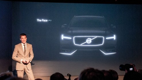 Volvo XC90 laat zijn gezicht zien en komt in 2014 op de markt