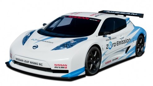 Nissan had de wilde gedachte hoe het zou zijn om met de elektrische LEAF te racen. De Japanners gingen aan de slag met componenten en technologie van de auto en presenteren de LEAF Nismo RC in New Yor