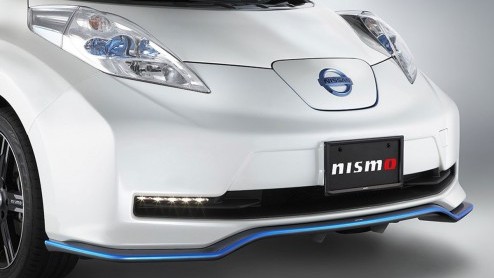Het sportieve Nismo-label van Nissan krijgt steeds meer vorm. Na onder meer de Juke, GT-R en 370Z komt nu ook de Leaf beschikbaar als Nismo.