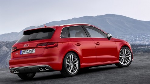 Audi S3 Sportback naar Geneve