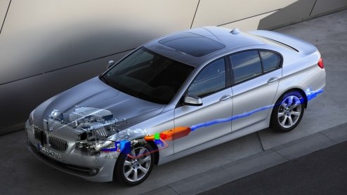 BMW is met de EfficientDynamics filosofie voortdurend op zoek naar extra CO2-besparing. Momenteel wordt met de Turbostreamer en thermo-elektrische generator naar mogelijkheden gezocht om restwarmte om