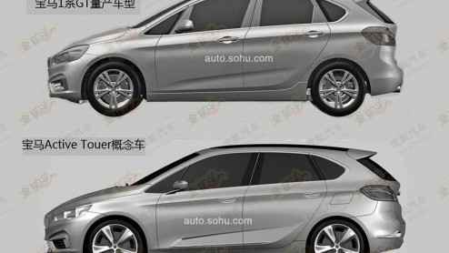 Via een Chinese website zijn de patentschetsen van de BMW 1 Serie GT gepubliceerd. Ze geven in ieder geval een mooie indruk van hoe de productieversie eruit komt te zien.
