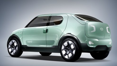 Vandaag presenteert Kia de elektrische Naimo conceptauto. De compacte crossover beleeft zijn wereldpremire tijdens de Seoel Motor Show en is bijzonder minimalistisch ingesteld.